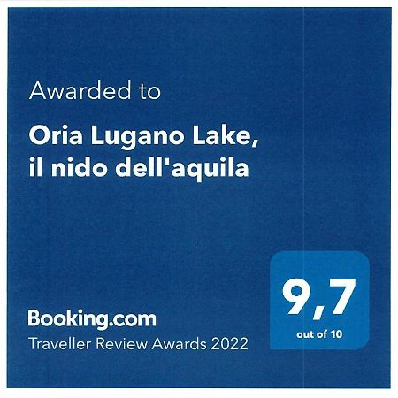 Oria Lugano Lake, Il Nido Dell'Aquila Ngoại thất bức ảnh